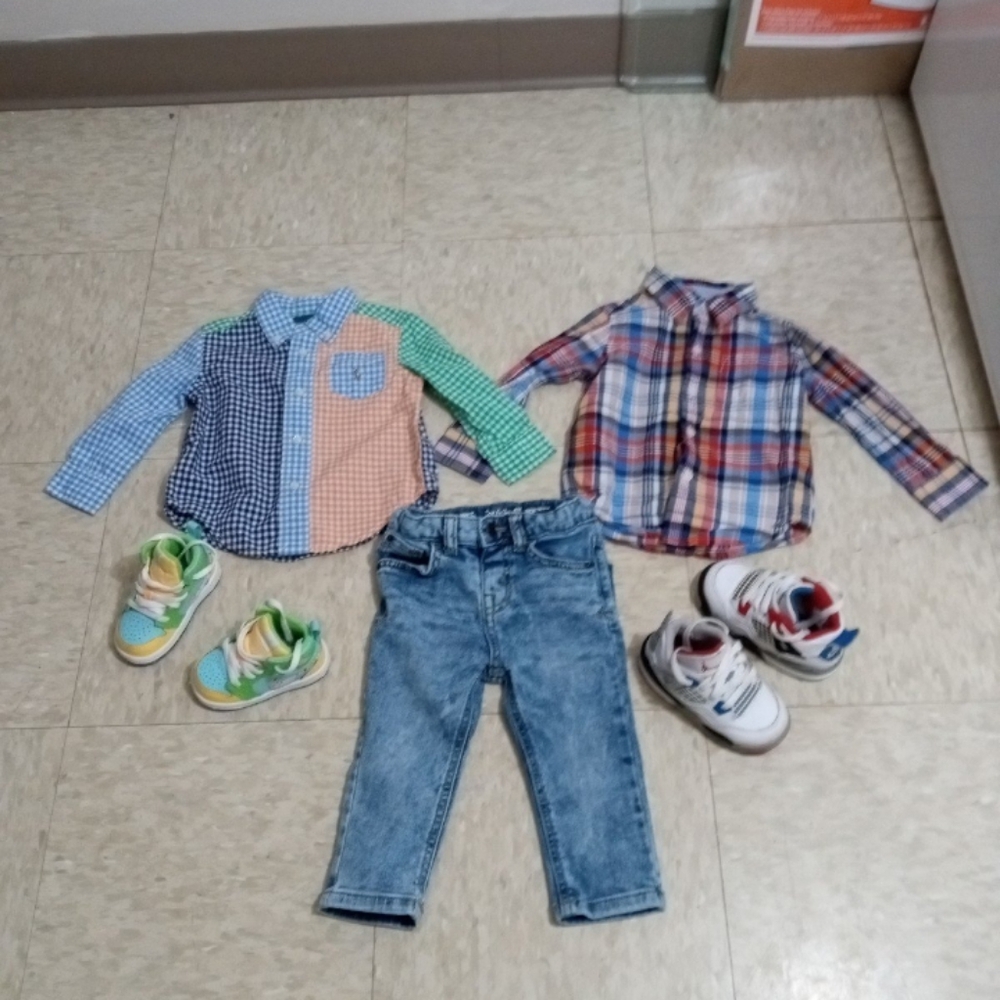Baby Boy Jordans & Outfit Bundle